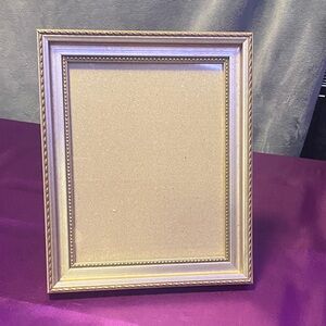 8x10 Silver Rope and Bead Textured Picture Frame